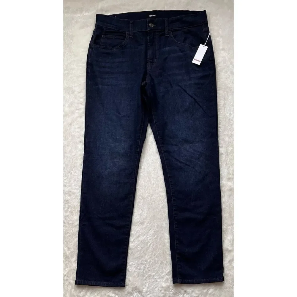 NWT Hudson Jeans Blake Slim Straight Leg Jeans in Matthew, Size 34 x 31